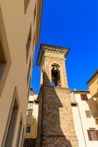 istock Church bell tower in Florence Italy 2205439577