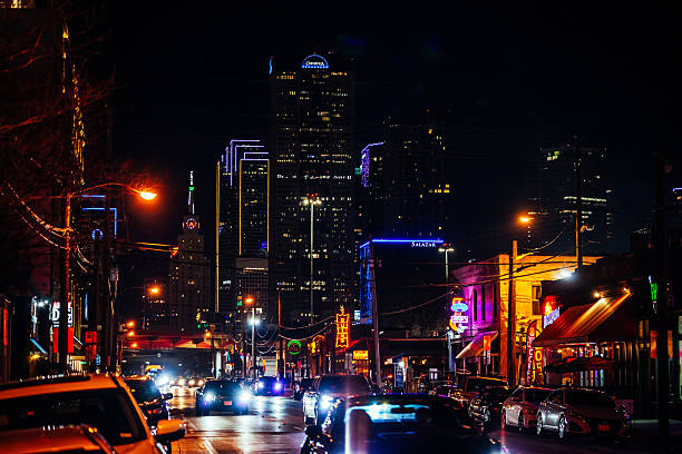 istock Deep Ellum by night - Dallas, Texas 2205442543