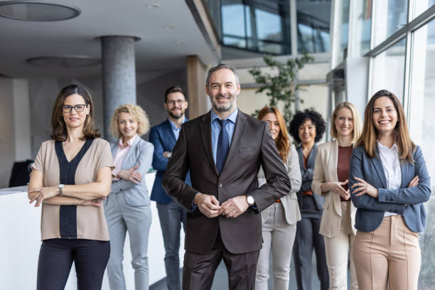 istock Dynamic Team of Professionals Showcasing Individuality 2205446770