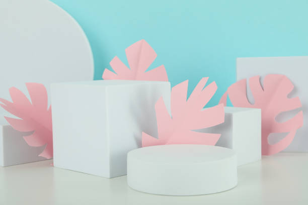 istock Composition with podium for your design and advertising 2205461642