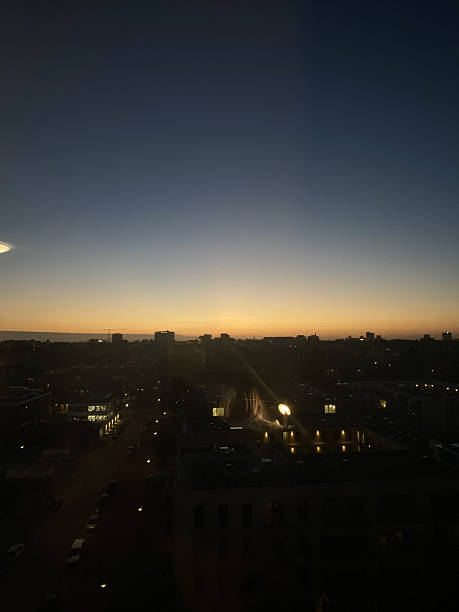 istock Amsterdam night city view 2205466202