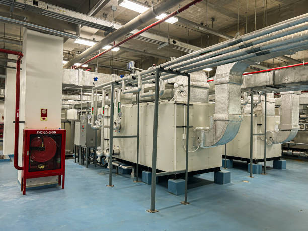 istock Air conditioning of buildings. Background 2205472285