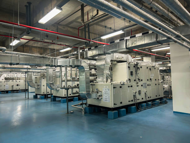 istock Air conditioning of buildings. Background 2205472302