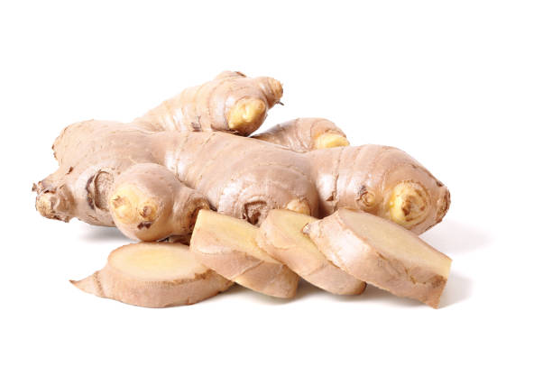 istock Fresh Ginger Slices and Fresh Ginger. 2205472751