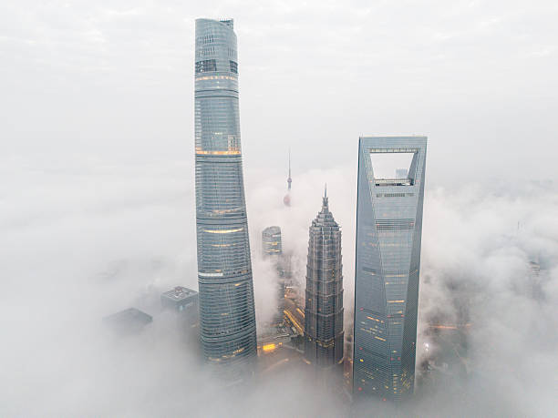 istock Morning fog in Lujiazui, Shanghai 2205478596