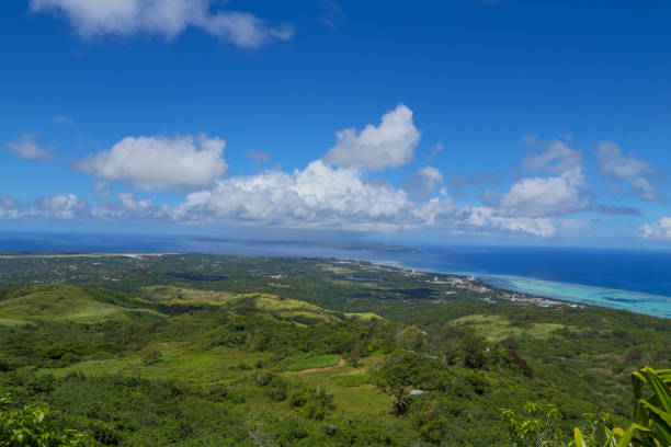 istock island in pacific ocean SAIPAN 2205479323