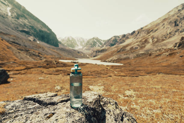 istock bottle of water in the mountains 2205482197