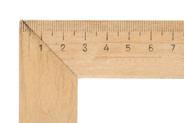 istock Wooden ruler isolated 2205483137