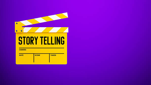 istock 3D Storytelling Clapboard Film Production Icon 2205484439