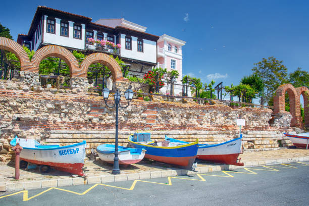 Nesebar (Несебър) an ancient city with a rich history and one of the major seaside resorts on the Bulgarian Black Sea Coast