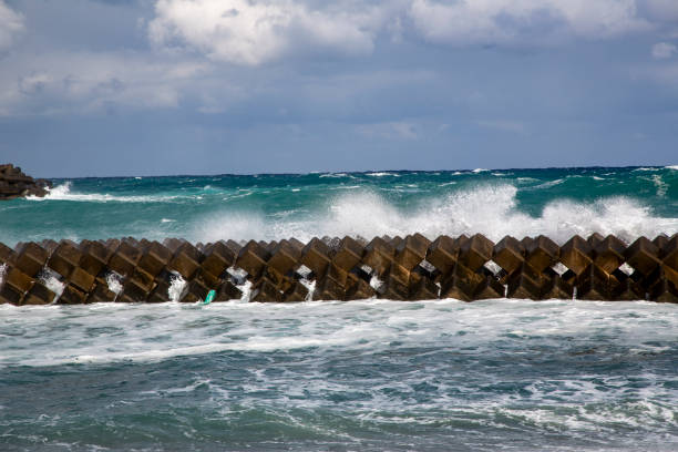The dynamic spring sea of ​​Amami Oshima