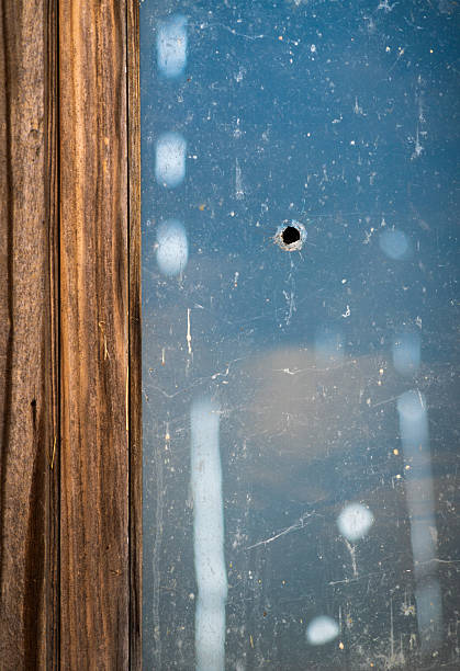 Bullet Hole at Colonel Allensworth State Historic Park