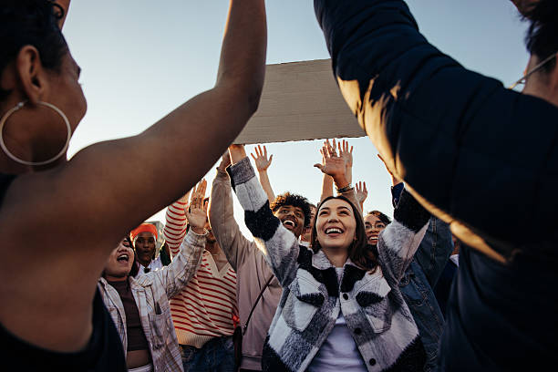 istock Voices for Change: Activists Take to the Streets 2205493677