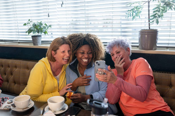 istock Best Friends Laughing Together 2205501175