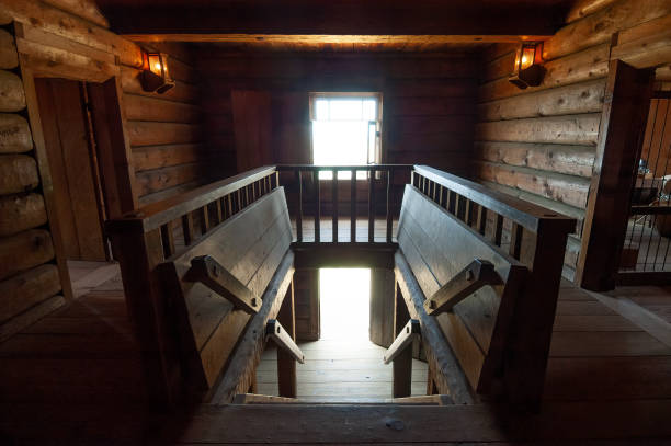 istock Inside Watch Tower, Fort Ross State Historic Park 2205502487