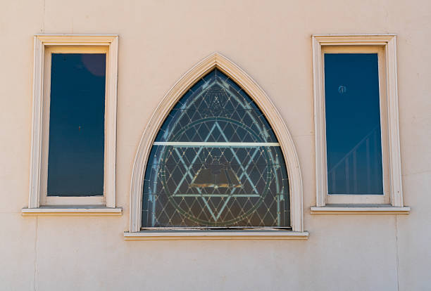 Church Windows at Colonel Allensworth State Historic Park