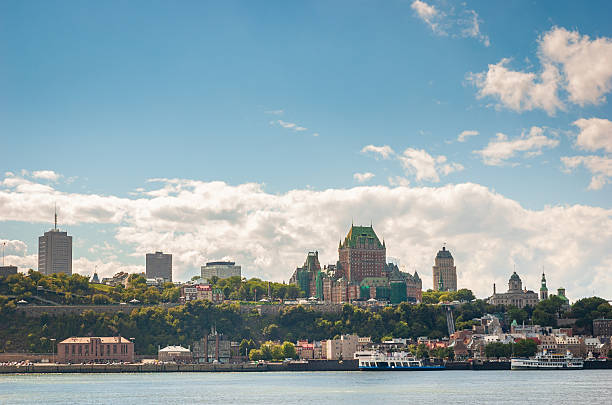 istock Quebec City Skyline on a Clear Autumn Day 2205505923