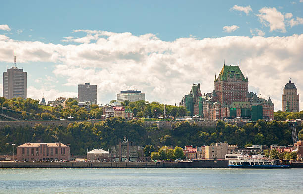 istock Quebec City Skyline on a Clear Autumn Day 2205505939