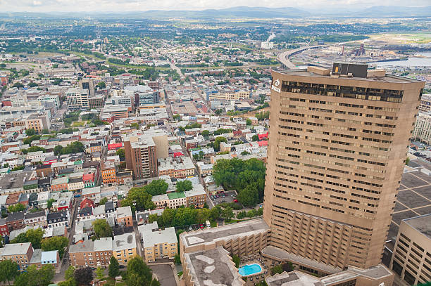 istock Quebec City Skyline on a Clear Autumn Day 2205507371