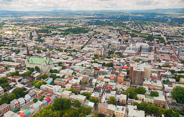 istock Quebec City Skyline on a Clear Autumn Day 2205507403