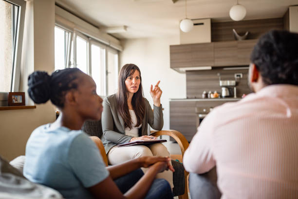 istock Couple in Counseling Session 2205511457