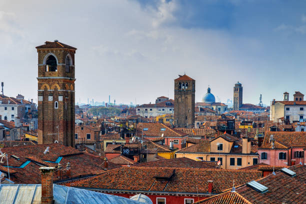 istock Venice Cityscape With Bell Towers 2205519757