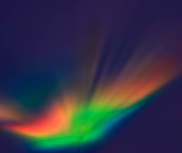 istock abstract soft dark background with the effect of superimposing rainbow highlights. 2205523649