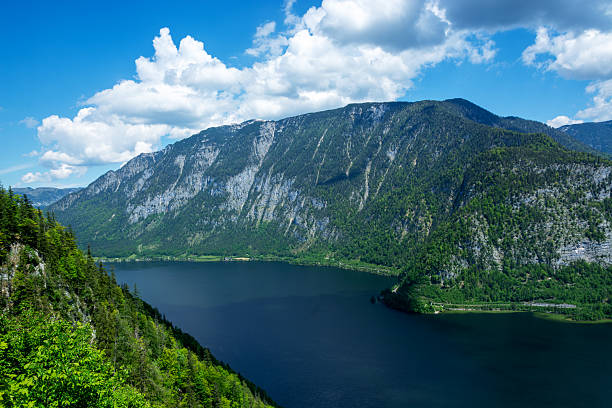 istock Hallsatter Lake top view in Alps, Austria 2205547550
