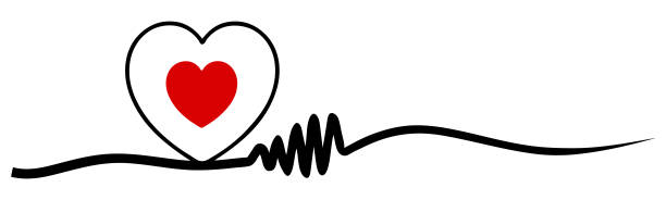 istock One line drawing of heart and color shape love sign 2205548305