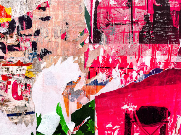 istock A Collection of Grunge Textures and Backgrounds Inspired by Old Posters 2205553124
