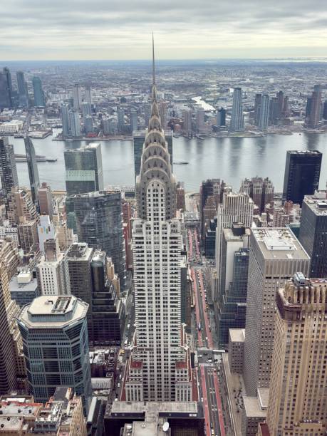 istock Looking at NYC towards the Chrysler Building 2205559773