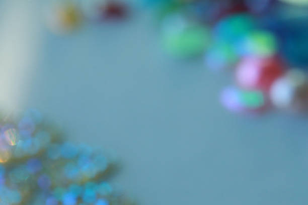 Precious sparkling multicolor rhinestones abstract blurred  background