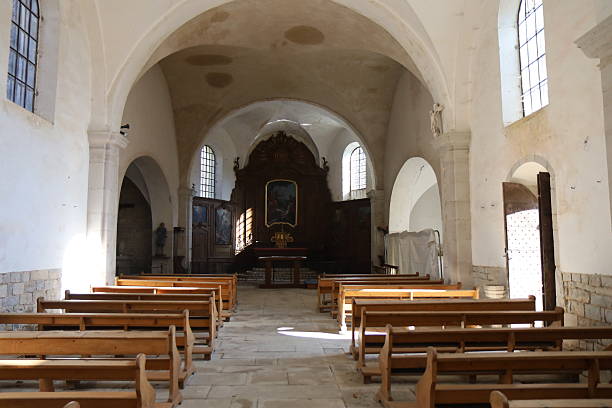 istock Baume les Messieurs - Saint-John the Baptist church 2205580909