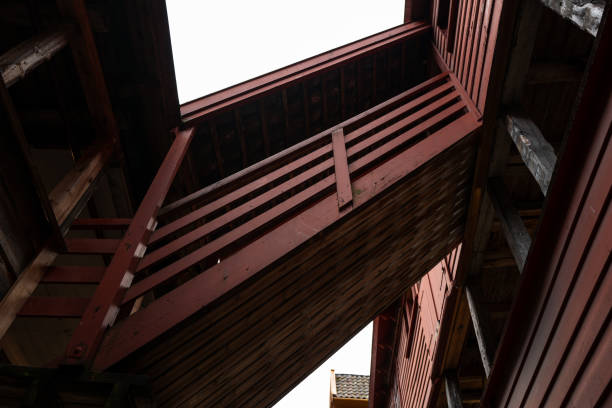 Nordic design architecture: building frame