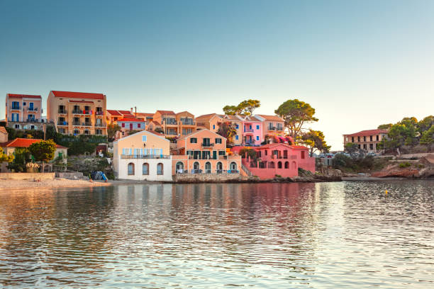 istock Assos village in Kefalonia 2205598130