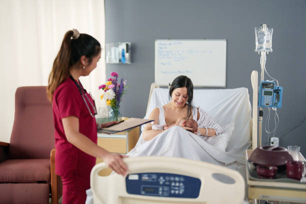 istock Pediatric Rounds on a Maternity Ward 2205605132