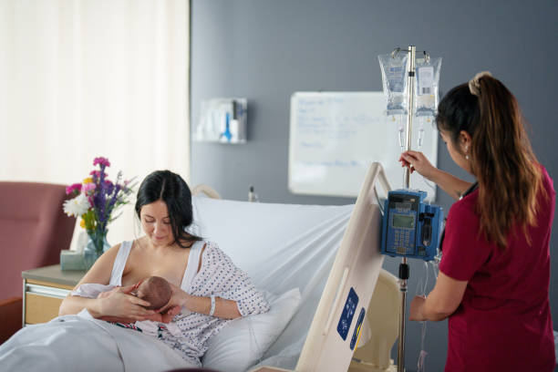 istock Pediatric Rounds on a Maternity Ward 2205605136