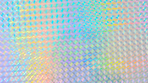 istock Holographic rainbow foil iridescent texture abstract hologram background 2205615611