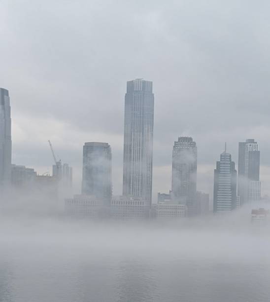 istock Foggy NYC Skyline 2205627525