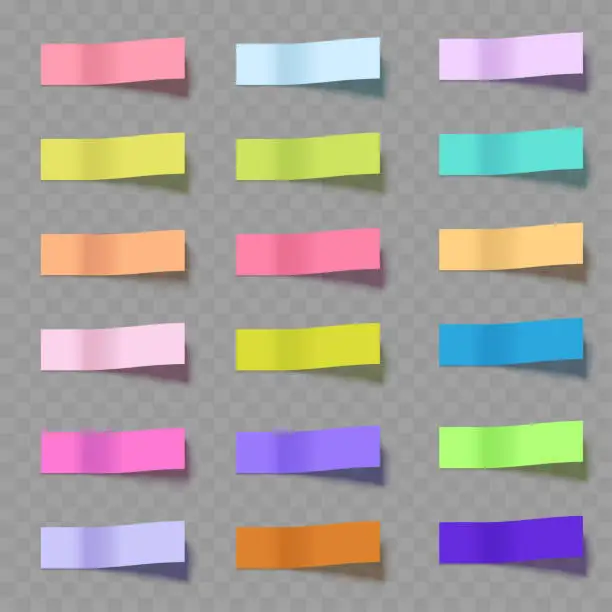 Free multi colored stickers blue color colour label message object ...