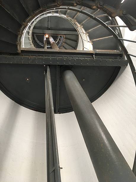 istock Spiral Stairwell at Lighthouse 2205637318