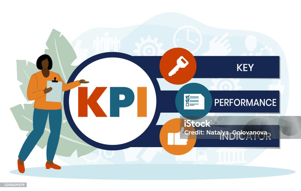 Kpi Id Kpi Key Performance Indicator Stock Illustration - Download Image Now ...