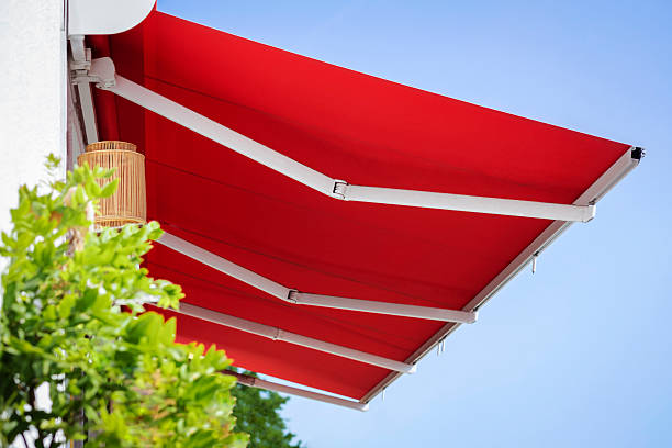 istock Awning Manual Pergola Roof Patio 2205649301
