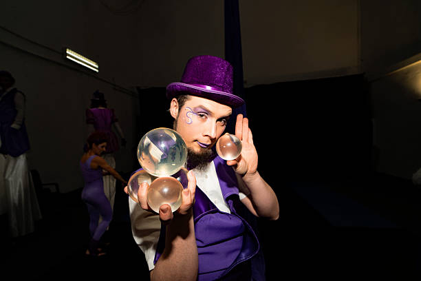 Circus Performers including lion
