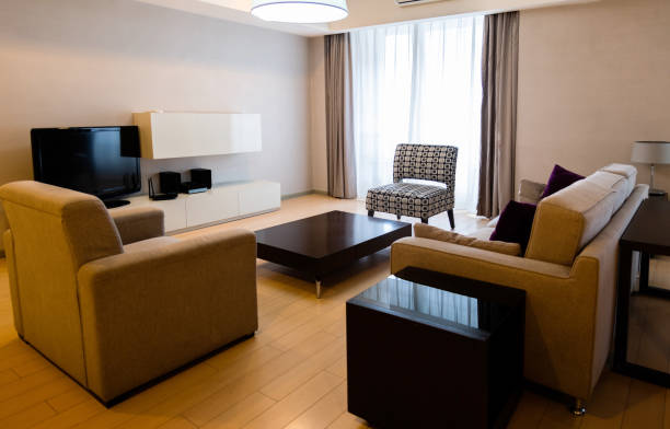 view on modern living room