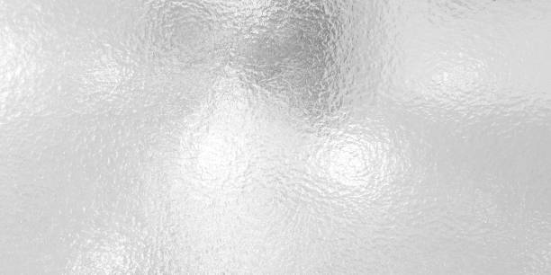 istock Rough frosted glass clear shiny. shadow reflection from the back 2205661870