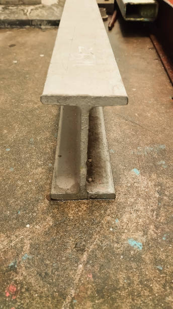 istock I-beam cross section laid on the ground 2205663541
