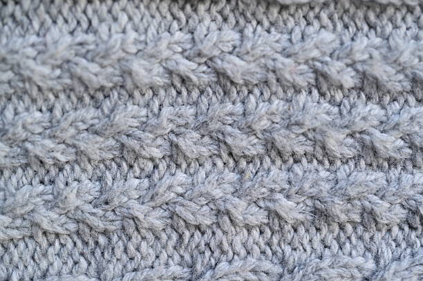 istock grey crochet braids as background, crochet fabric texture as background 2205668425