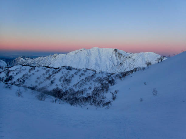 istock sunrise from Mt. Yarigatake 2205669108