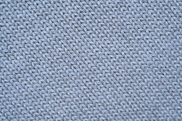 istock gray texture of crocheted wool fabric, factory knitting pattern texture 2205670765